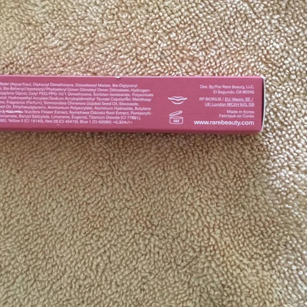 Rare Beauty Soft Pinch Tinted Lip Oil — Rose Packaging
